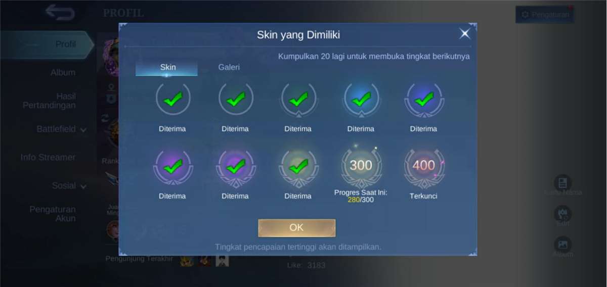 Akun Mobile Legend